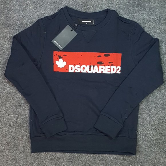 dsquared blue sweatshirt